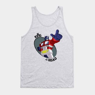 Optimus Prime - King of the Road (point) Tank Top